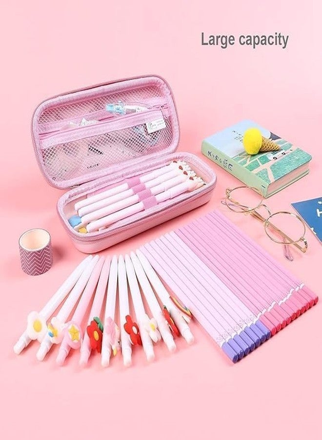 PEACORA Sanrio Cartoon Kuromi Silicone Pencil Pouch DIY Fun Pen Holder with Kuromi Charms School Stationeries Bag Birthday Gift Christmas Gift for Girls - Image 4